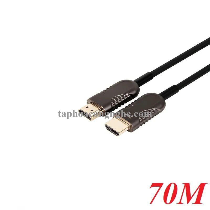 Unitek 98584 Y-C1035BK 4k 60Hz 2.0 70M Màu Xanh Lam Cáp Hdmi chuẩn sợi quang Ultrapro 30098584